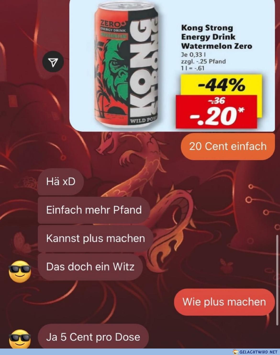 Schnappis neue Geschäftsidee
