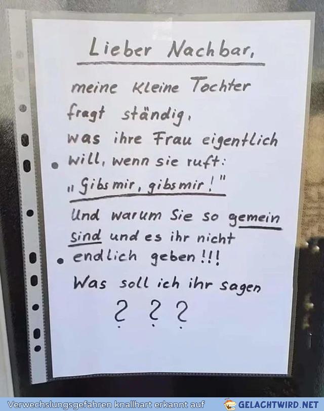 Schwierige Frage