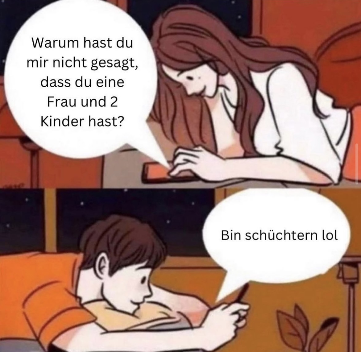 schüchtern