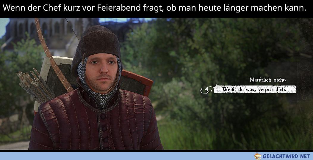 Skeletor hat feierabend