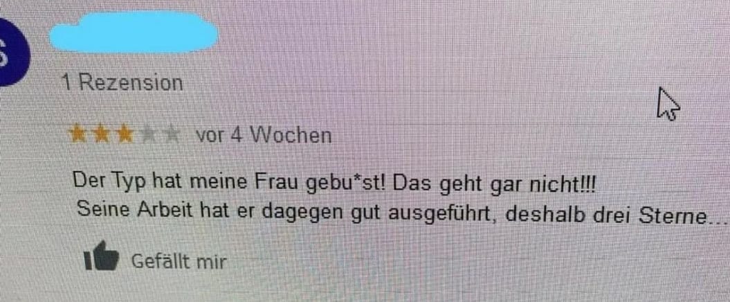 So fair muss man sein