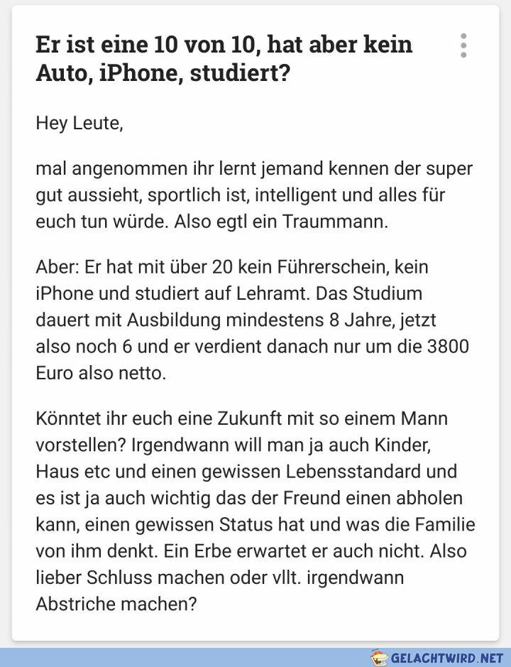 Sofort Schluss machen
