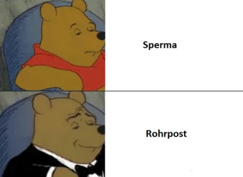 Sperma das Tor auf