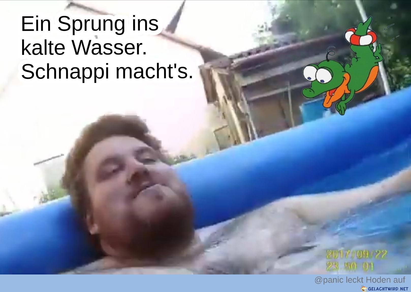 Sprung des Schnappers