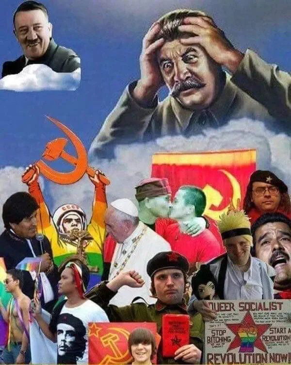 Stalin hat Augenschwitzen