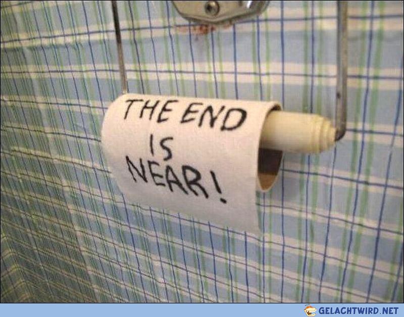 The end is near!