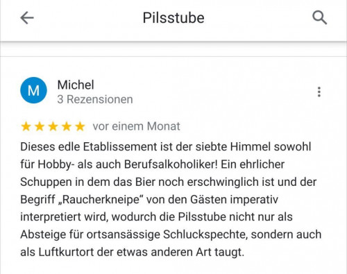 Top Bewertung