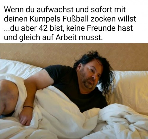 Traurige Knechtgeräusche