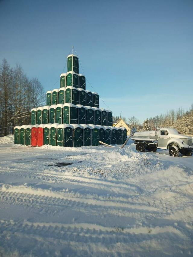 Turm voller Scheiße