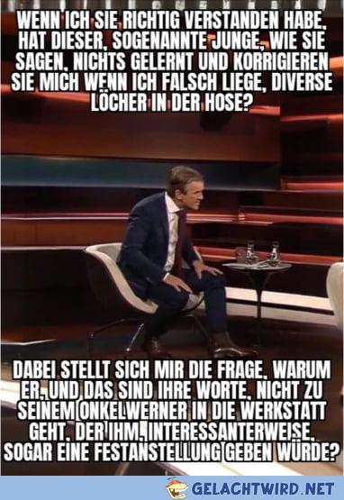 Und wie der wieder aussieht
