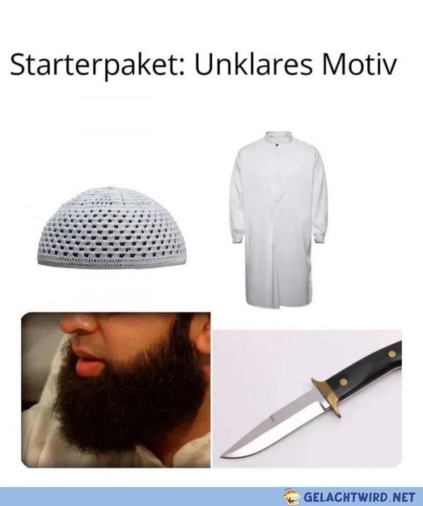 Unklares Motiv