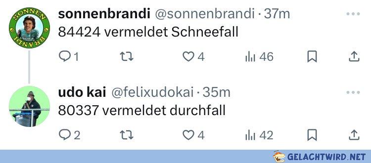 Unwetterwarnungen