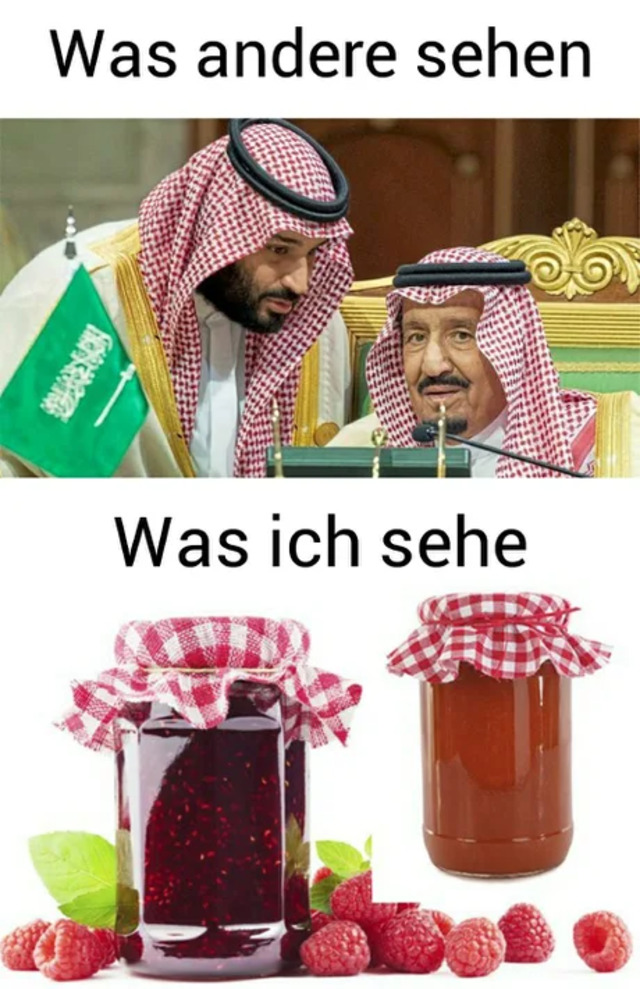 Verwechslungsgefahr - Eingemachter Mann