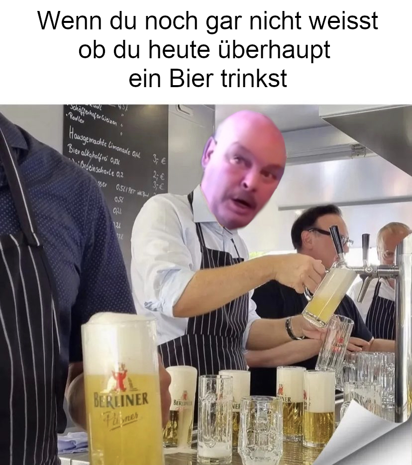 Vielleicht mal dran nippen