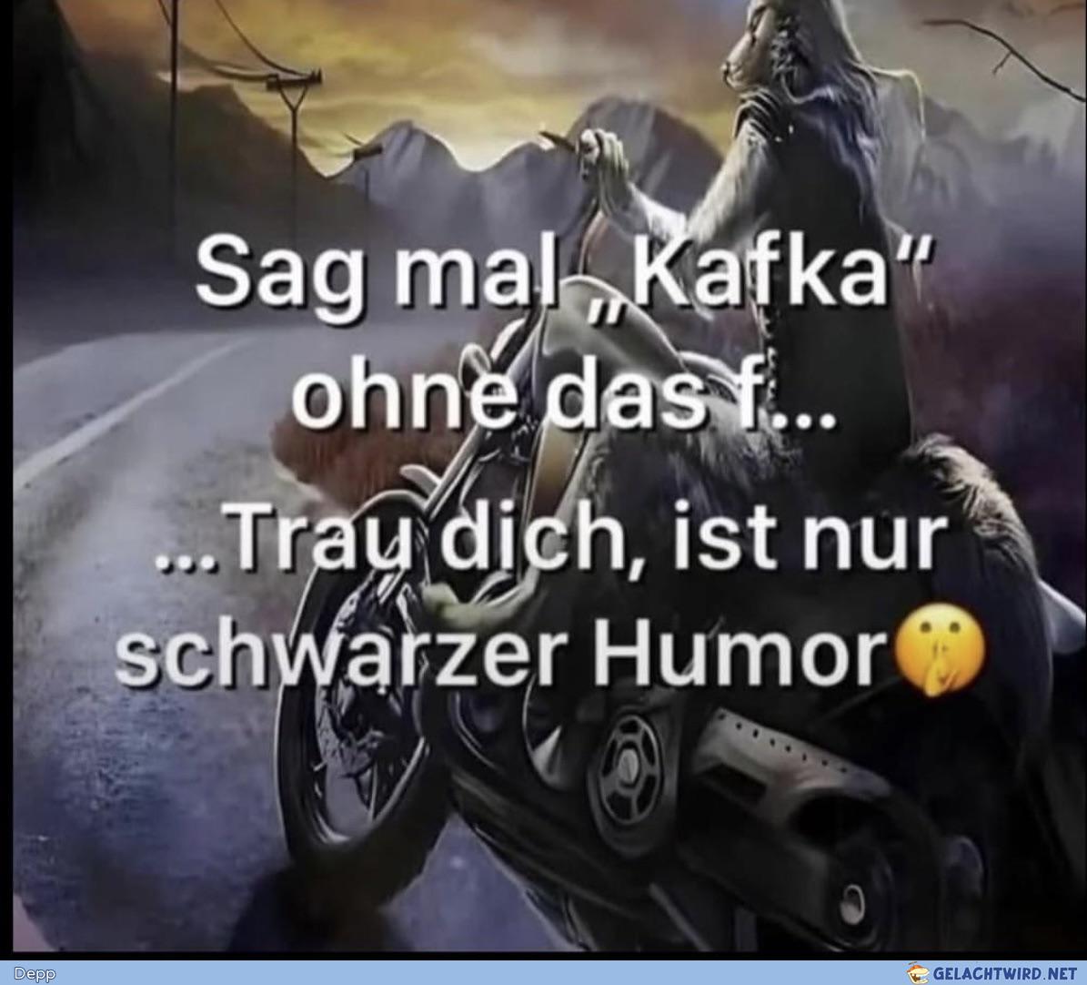 Vorsicht, sehr dark