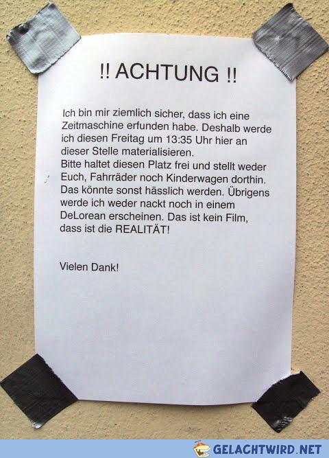 Vorsicht