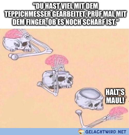 Warum eigentlich immer