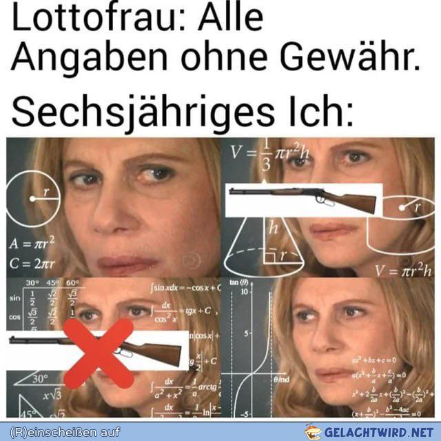 Warum Gewehr?