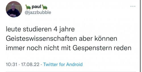 Warum nur