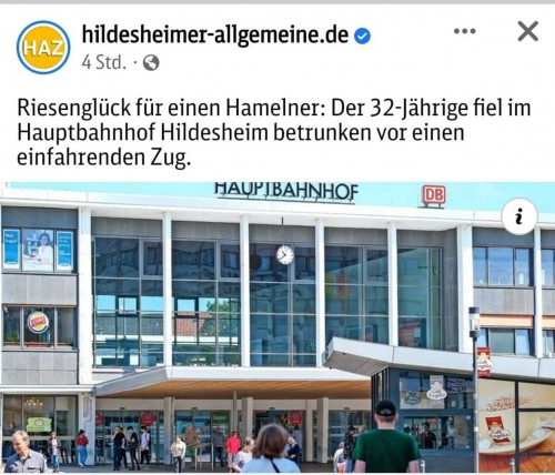 Was ein Glückspilz