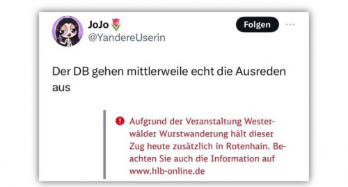 wasn da schon wieder los