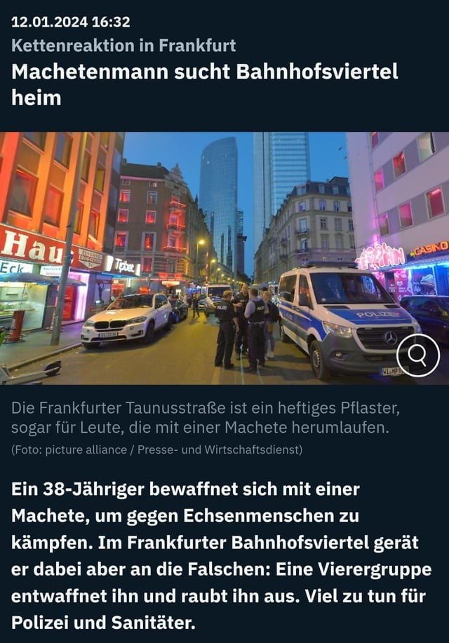 Wasn da schon wieder los