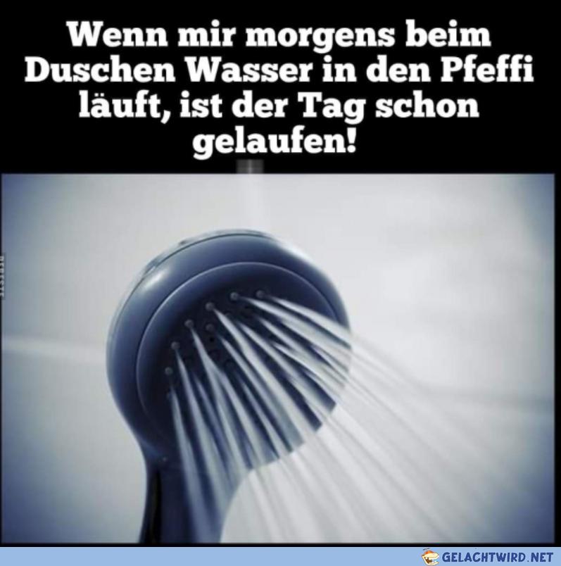 Wasser im Pfeffi