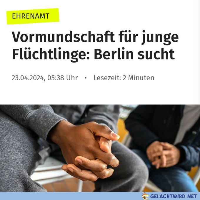 Wer bietet sich an?