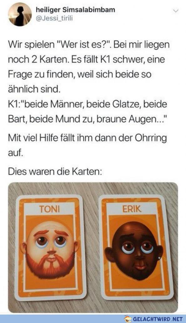 Wer ist es