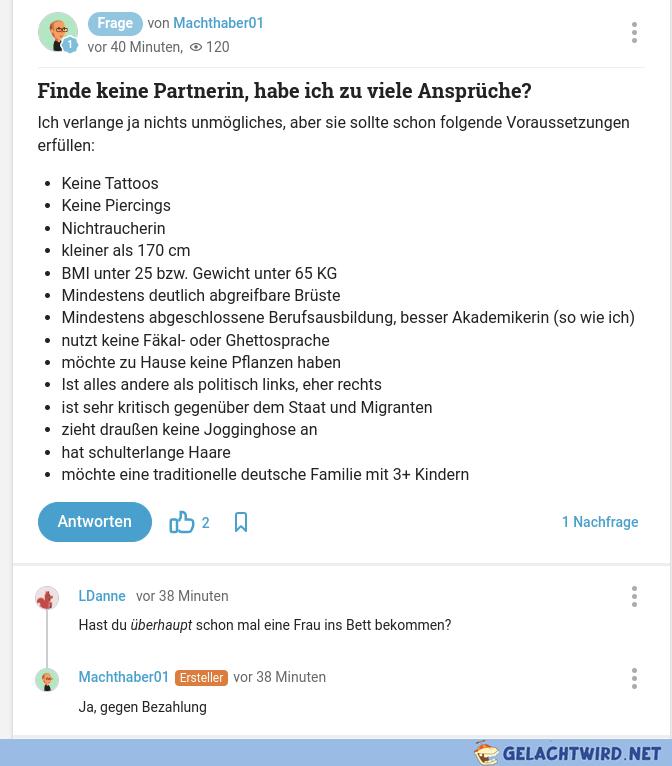 Wer von euch ist das?