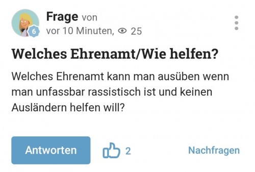 Wer von euch war das