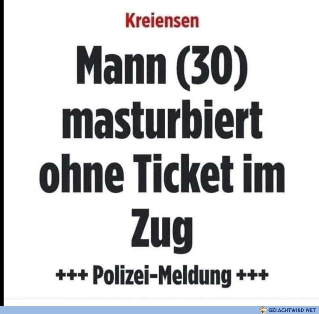 Wer von euch war das?