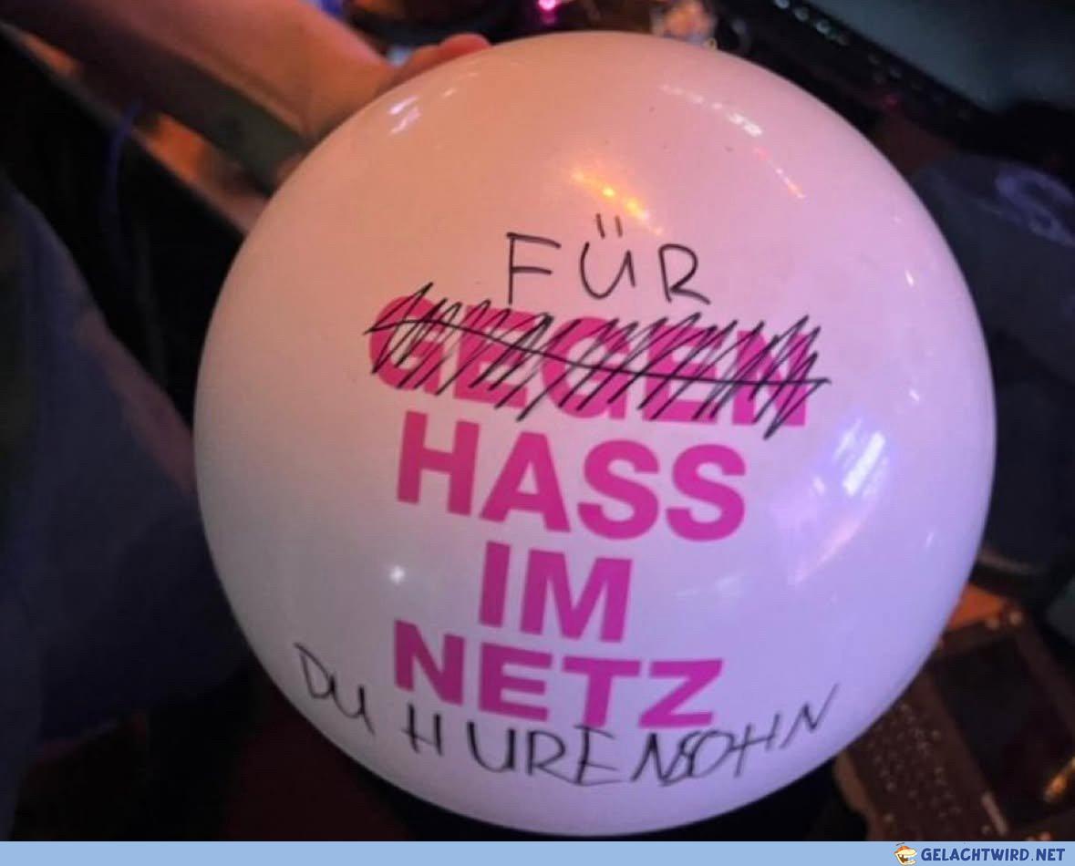 Wer von euch war das?