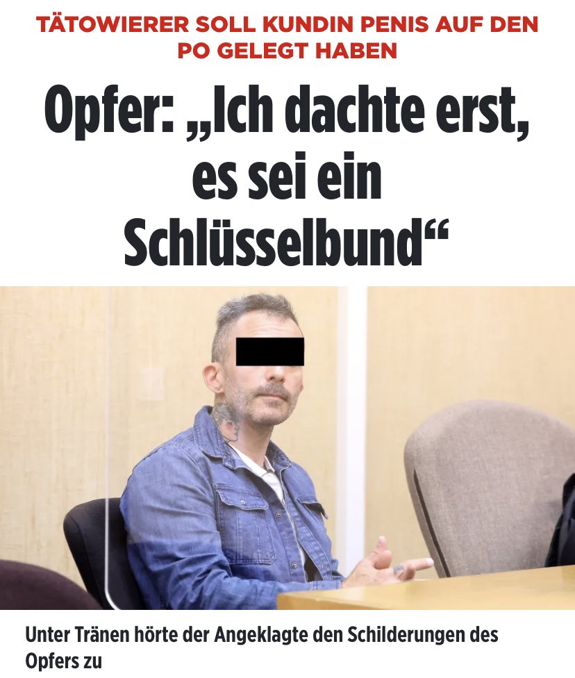 Wer von euch war das?