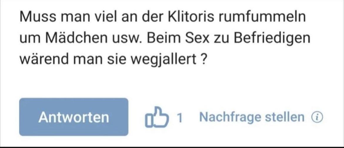 Wichtige Frage!!