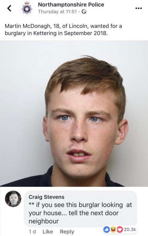 Wie er schielt