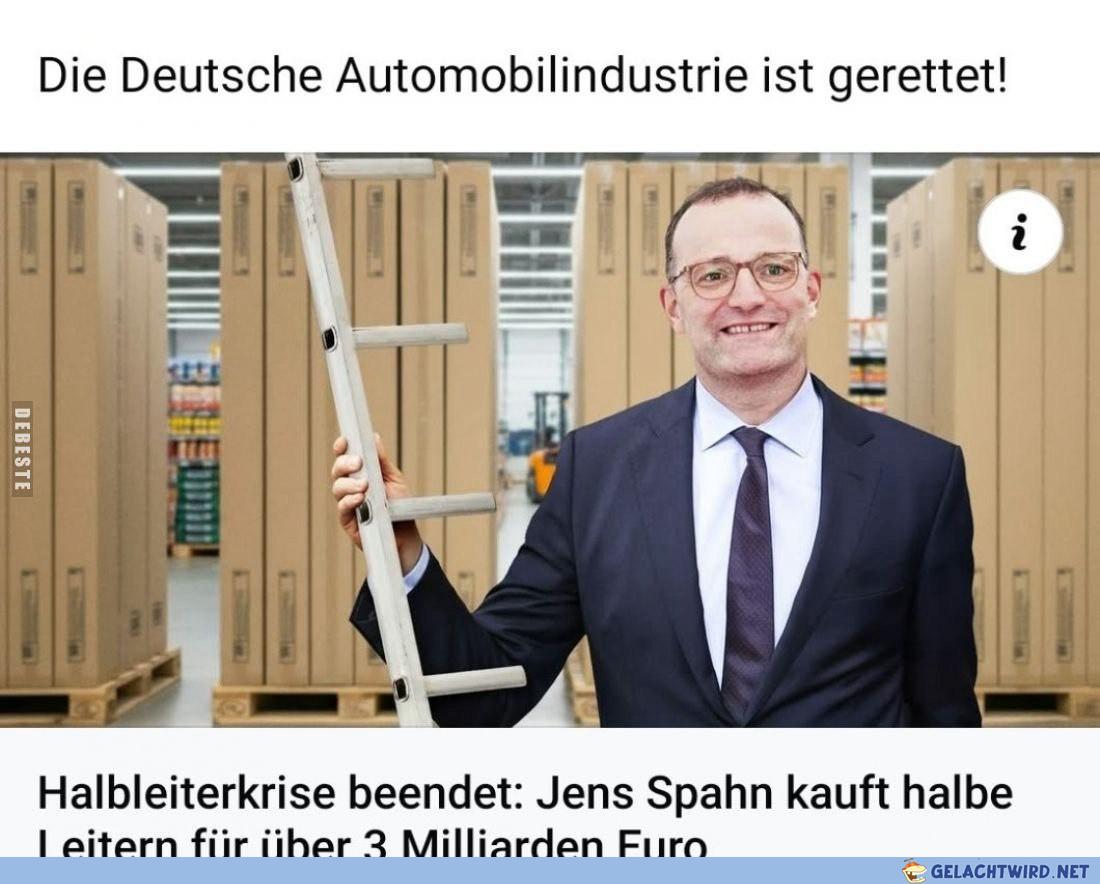 Wirtschaft gerettet