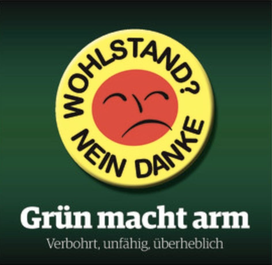 Wohlstand? Nein Danke!