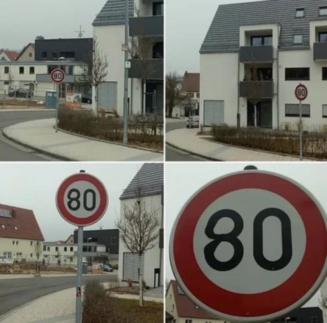 Wohngegendgrundgeschwindigkeit