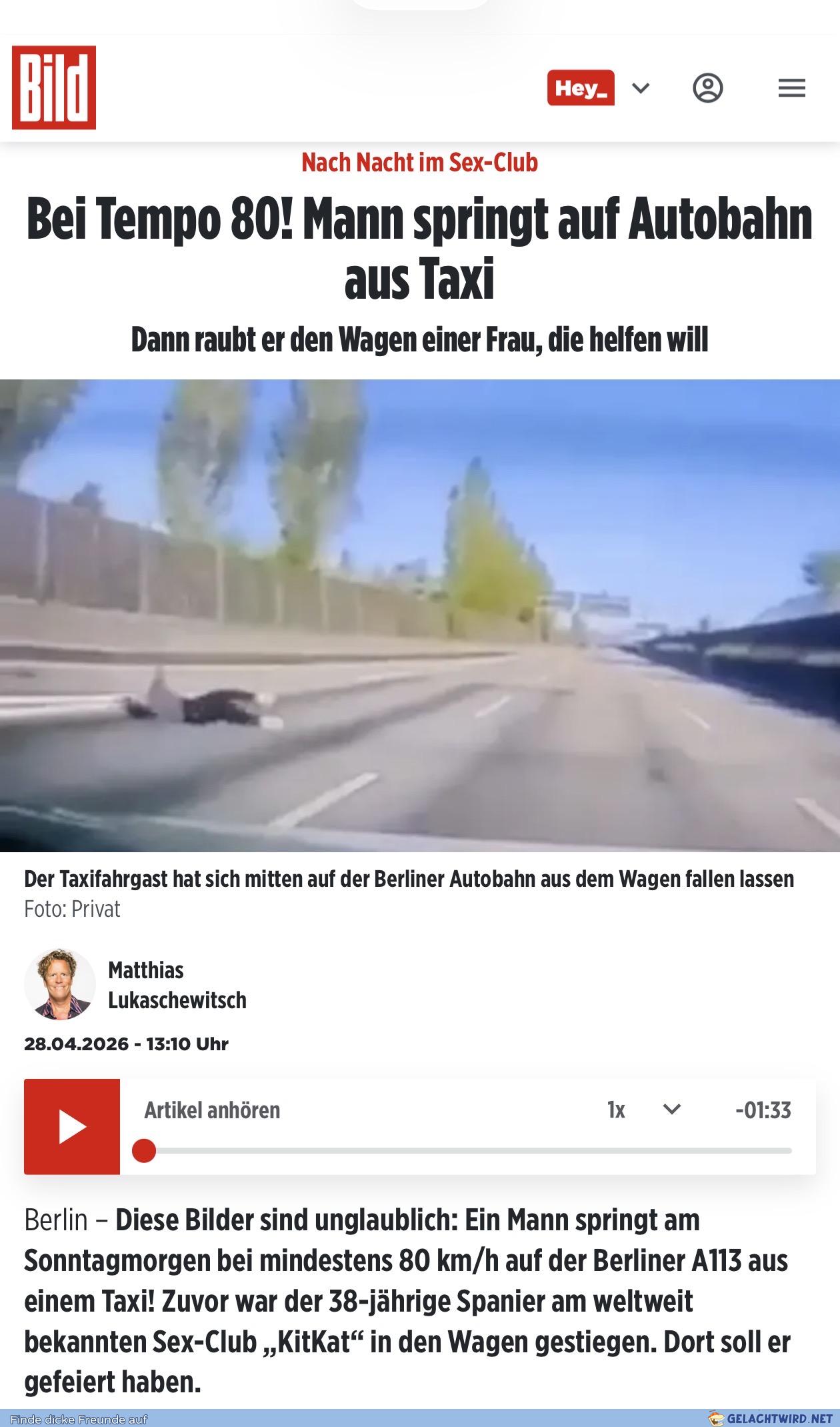 Zu viel GTA gespielt?!