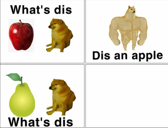 Äpfel- und Birnenwitze